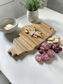Personalized Illinois cutting board realtor closing gift