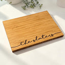 Personalized Last Name Cutting Board – Engraved Bamboo Wedding & Anniversary Gift - Sierra Heirloom